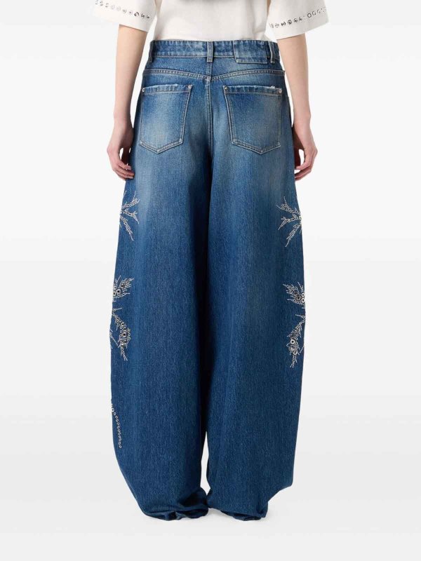 The Best Shops BE BLUMARINE: jeans dritti, a sigaretta - Jeans Decorati