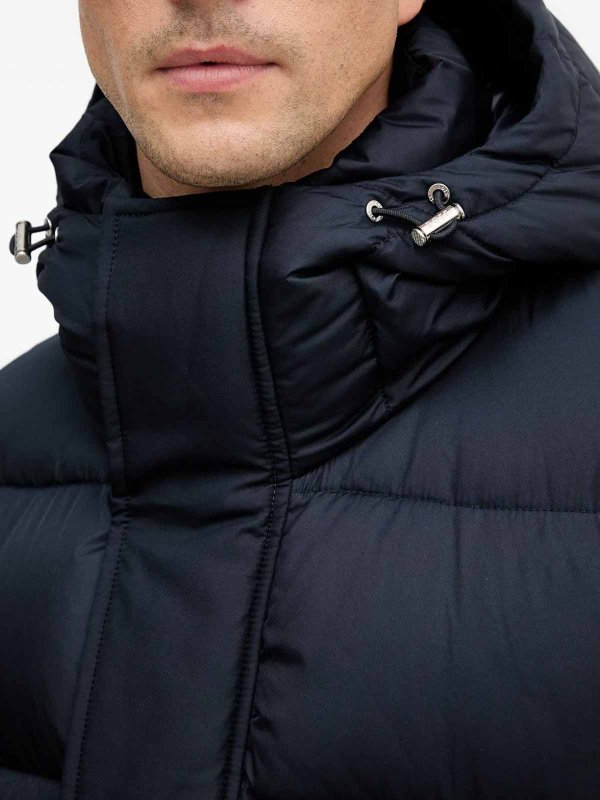 ダウンコート - ブルー shop online: Hugo Boss