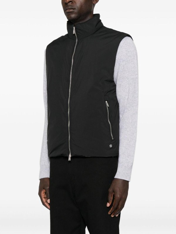 Hugo Boss: Gilets tricot online - Gilet - Noir