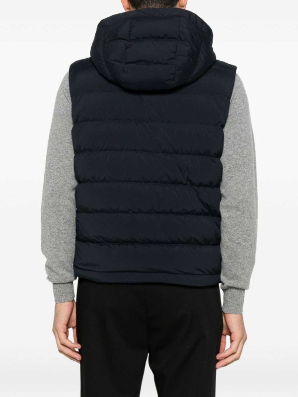 BOSS CAMEL buy online Gilet Con Cappuccio E Zip