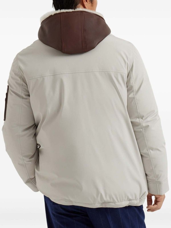 The Best Shops BRUNELLO CUCINELLI: padded jackets - Down jacket with double closure