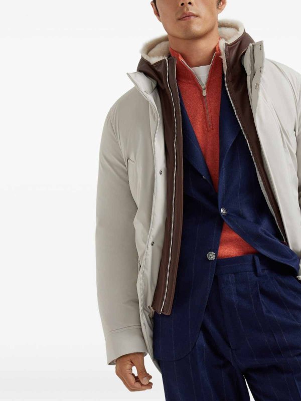 BRUNELLO CUCINELLI buy online Down jacket with double closure