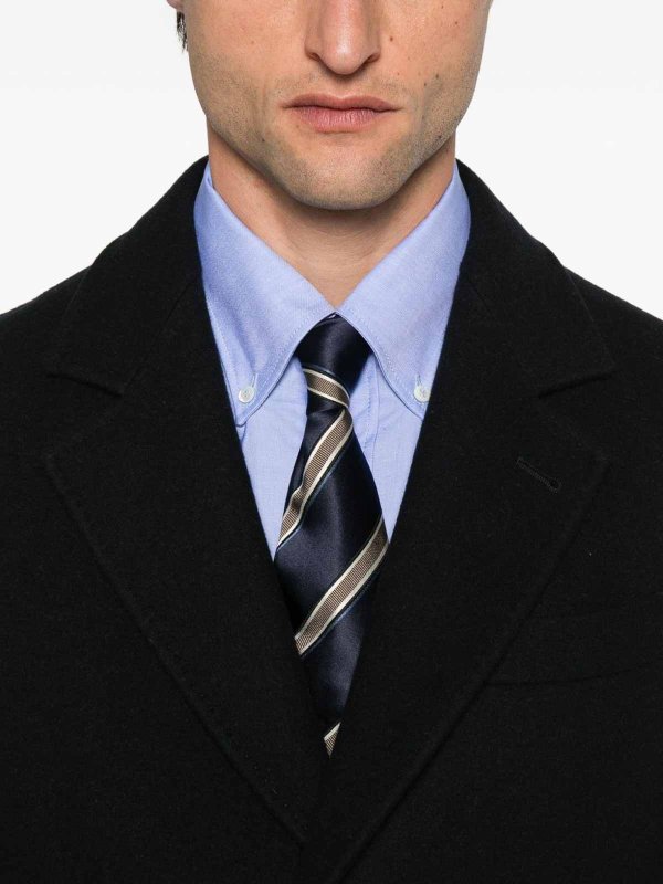 BRUNELLO CUCINELLI buy online 膝丈コート - 黒