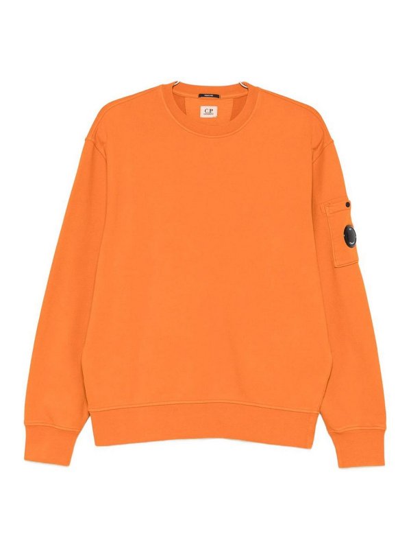 C.P. COMPANY: Sweatshirts und Pullover - Sweatshirt - Orange