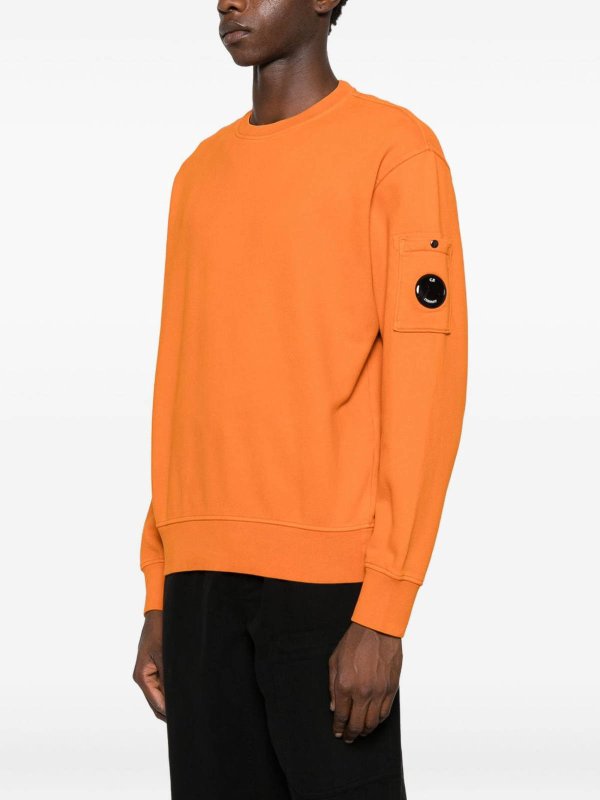 Sweatshirt - Orange shop online: C.P. COMPANY