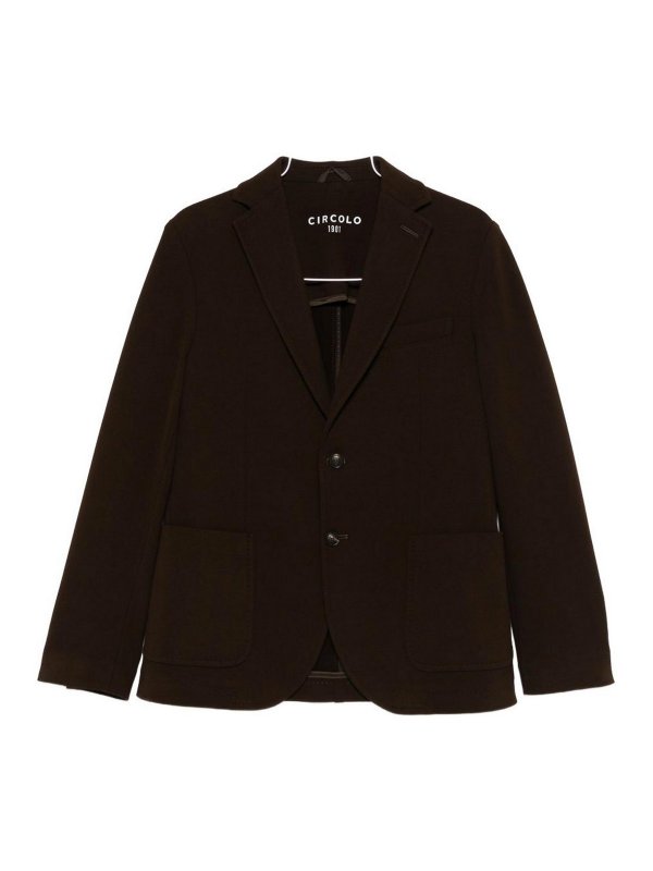 CIRCOLO 1901: casual jackets - Jacket with patch pockets