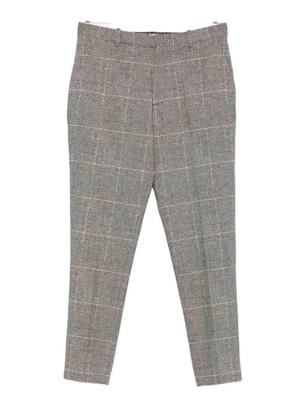 CIRCOLO 1901: pantaloni casual - Pantaloni A Quadri