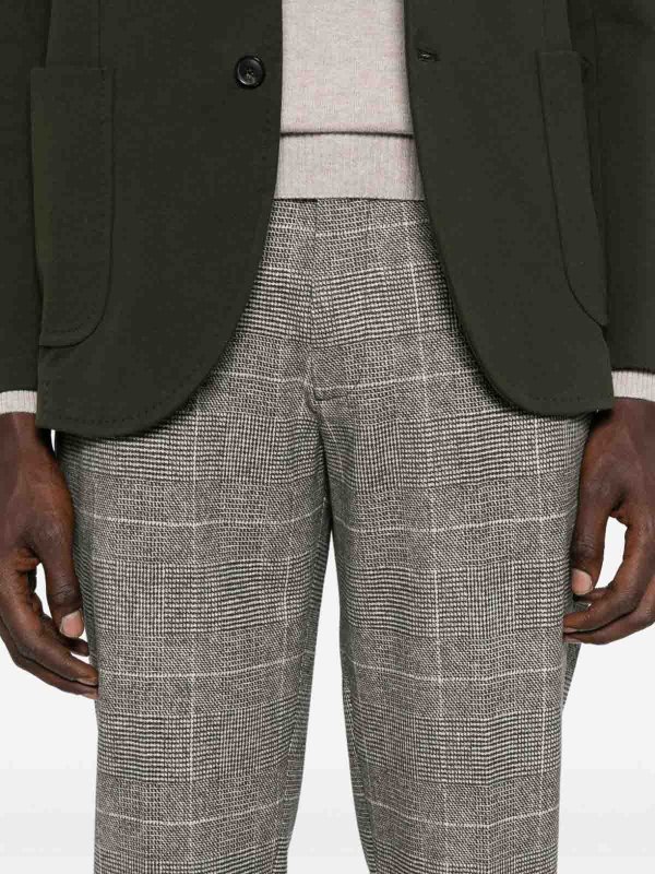 The Best Shops CIRCOLO 1901: pantaloni casual - Pantaloni A Quadri