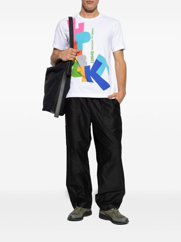 COMME DES GARCONS: T-shirts online - T-Shirt - Blanc