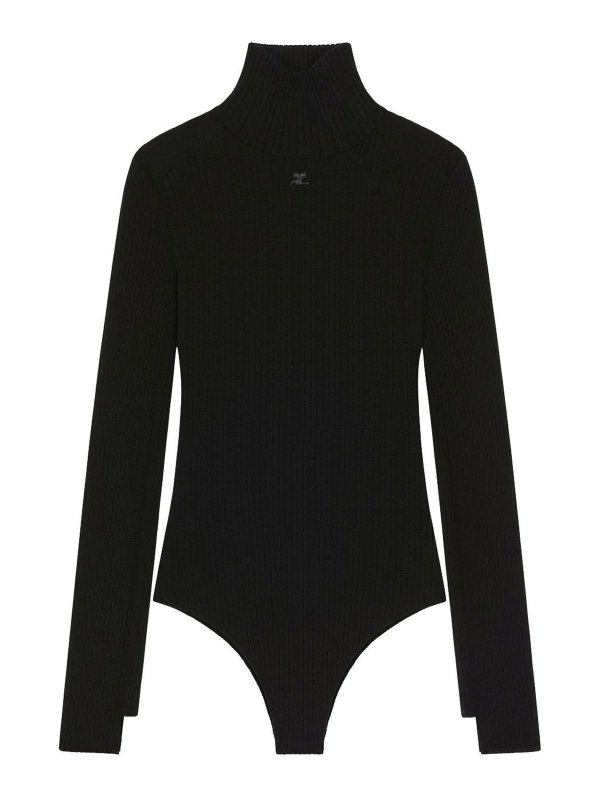 Courreges: トップス＆タンクトップ - トップ/タンクトップ - 黒