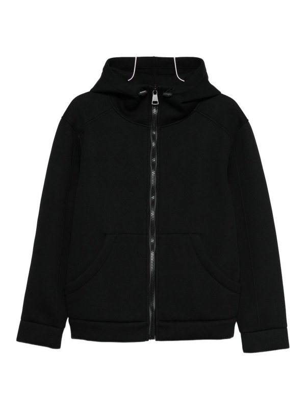 DONDUP: casual jackets - Jacket With Hood And Zip