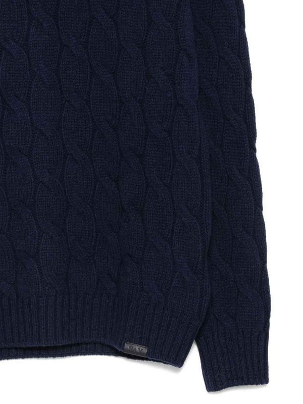 The Best Shops FAY: Rollkragenpullover  und Polo-Ausschnitt - Rollkragenpullover - Blau