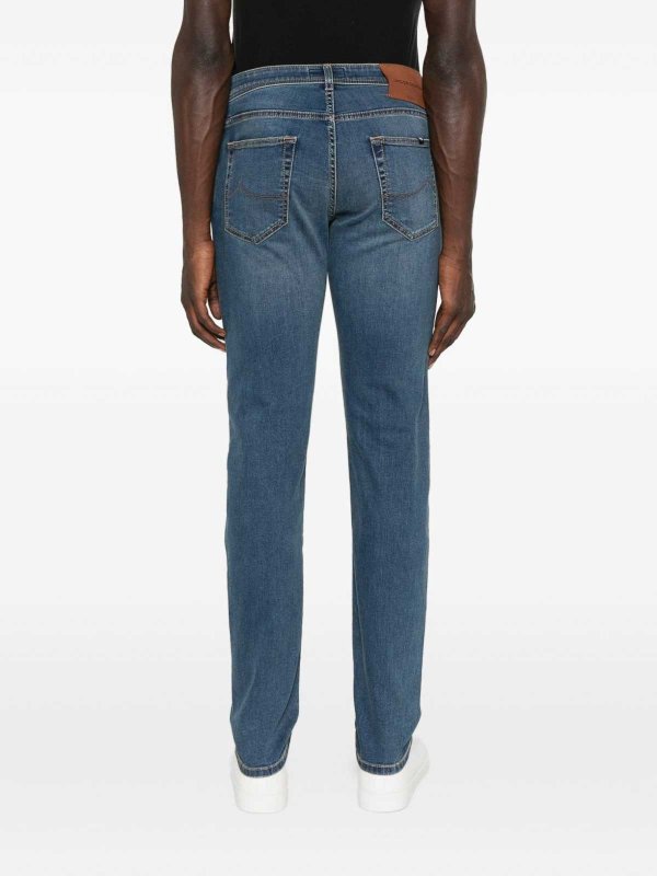 JACOB COHEN buy online Jeans Con Design A Cinque Tasche