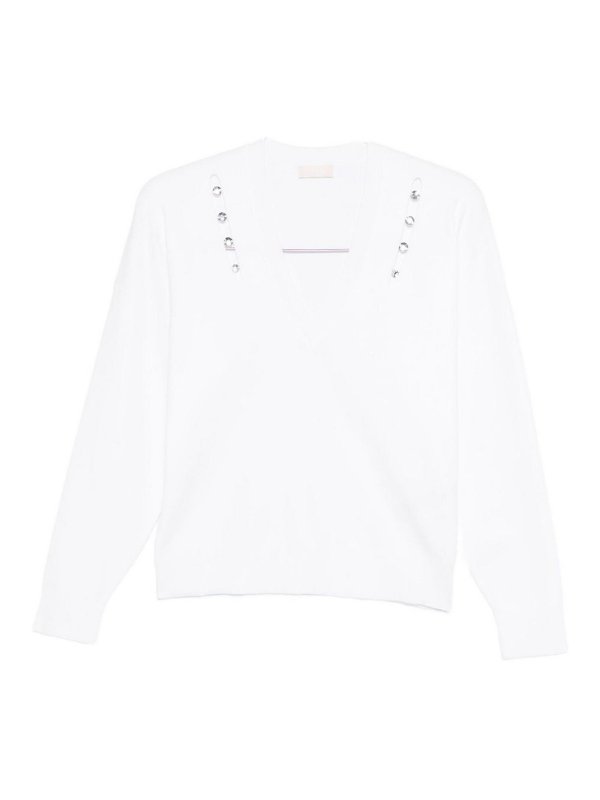 Liu Jo: t-shirts - V-Neck T-Shirt