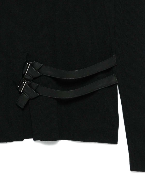 Liu Jo: maglia collo rotondo online - Maglione Con Fibbia