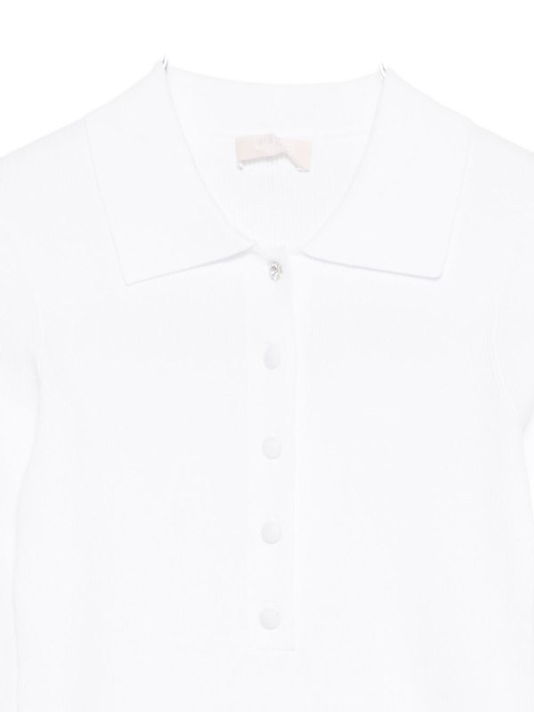 Liu Jo: polo shirts online - Long-sleeved polo shirt