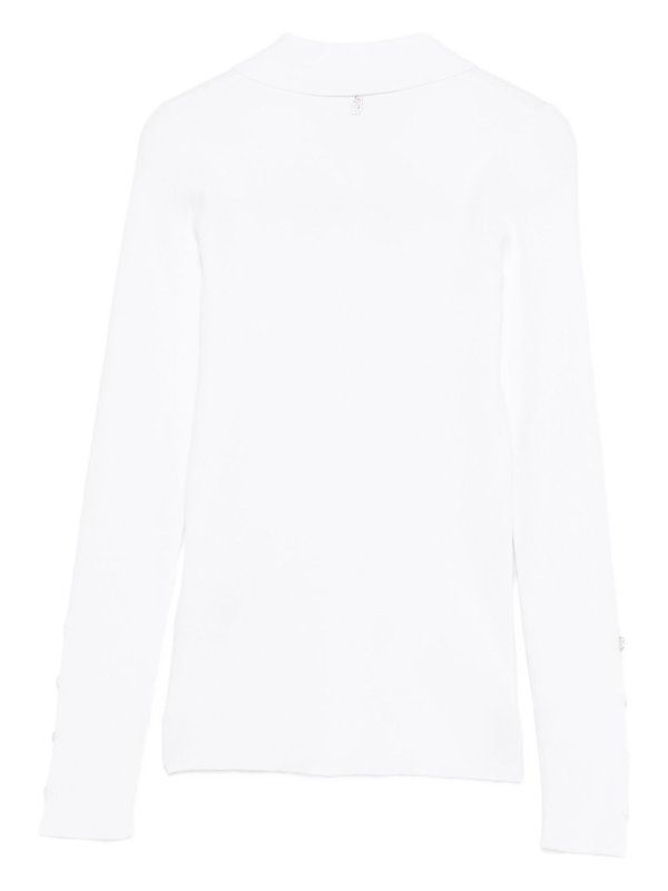 The Best Shops Liu Jo: polo shirts - Long-sleeved polo shirt