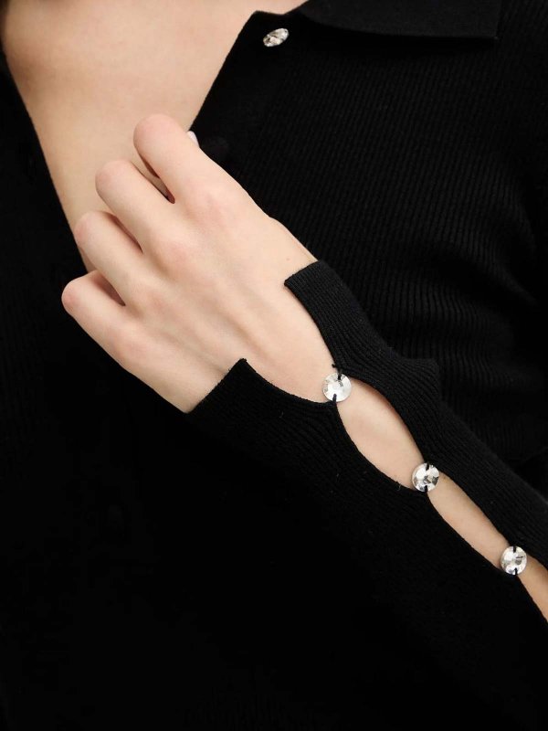 Liu Jo: polo shirts online - Polo With Rhinestones