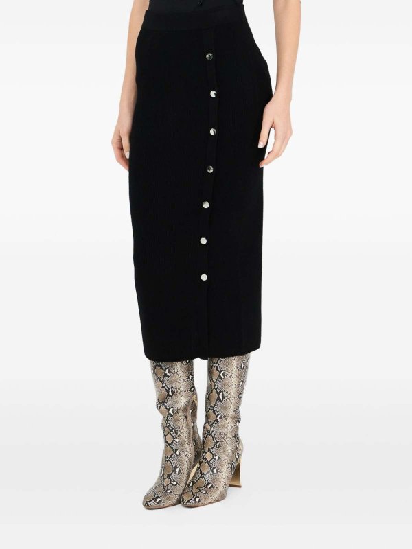 The Best Shops Liu Jo: Faldas media pierna y semilargas - Falda Semilarga - Negro