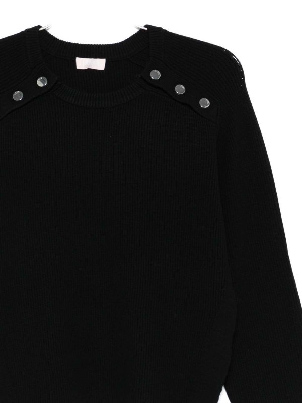 The Best Shops Liu Jo: crew necks - Black Sweater