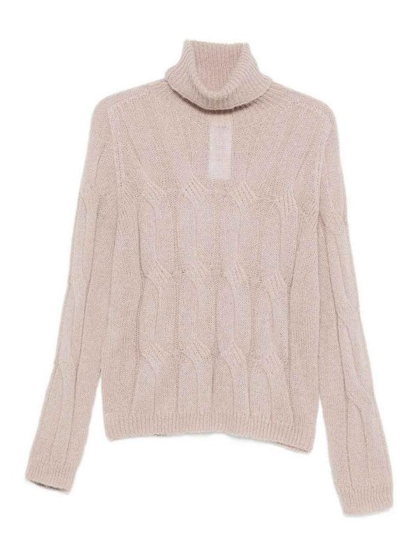 Liu Jo: Rollkragenpullover  und Polo-Ausschnitt - Rollkragenpullover - Nude