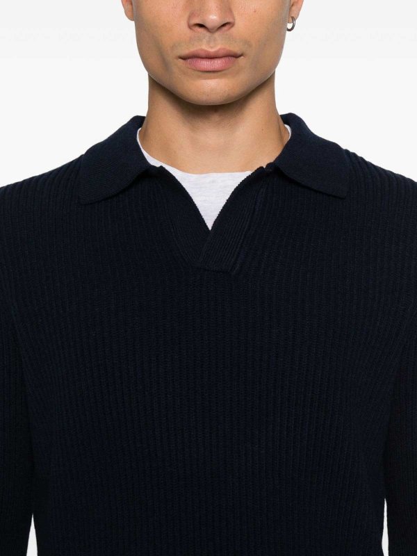 Maglione Con Colletto Polo shop online: MC2 SAINT BARTH