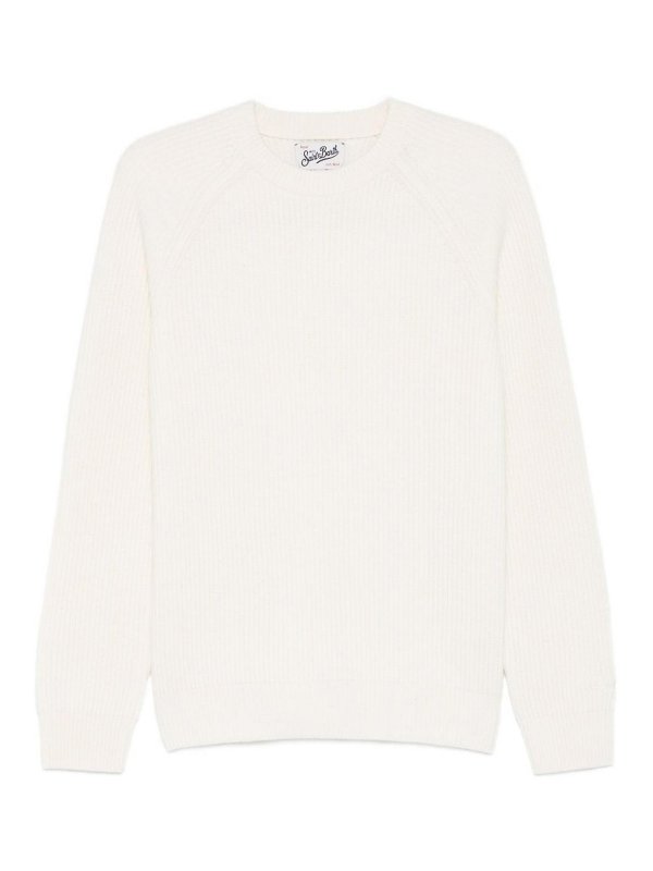 MC2 SAINT BARTH: crew necks - Ribbed Wool Sweater
