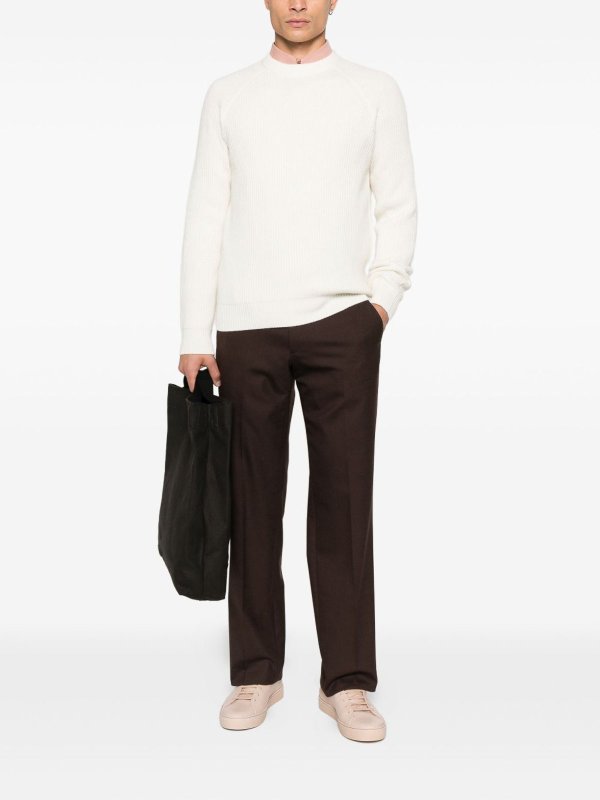MC2 SAINT BARTH: crew necks online - Ribbed Wool Sweater