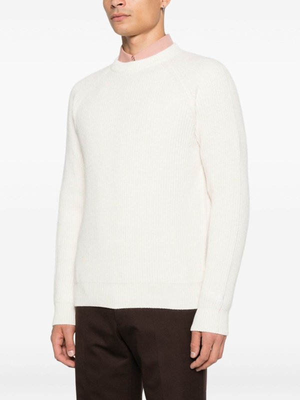 The Best Shops MC2 SAINT BARTH: crew necks - Ribbed Wool Sweater