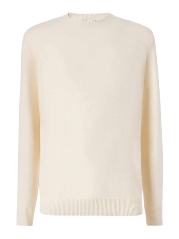 MC2 SAINT BARTH: crew necks - Maglione Regent In Lambswool Bianco