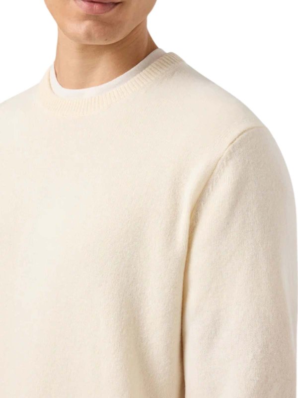 MC2 SAINT BARTH buy online Maglione Regent In Lambswool Bianco