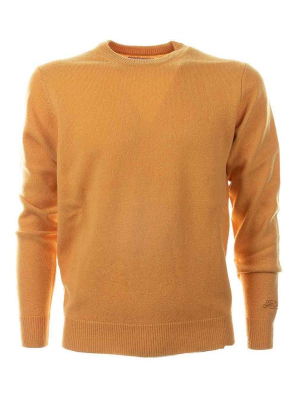 MC2 SAINT BARTH: crew necks - Crew-neck sweater with embroidered logo