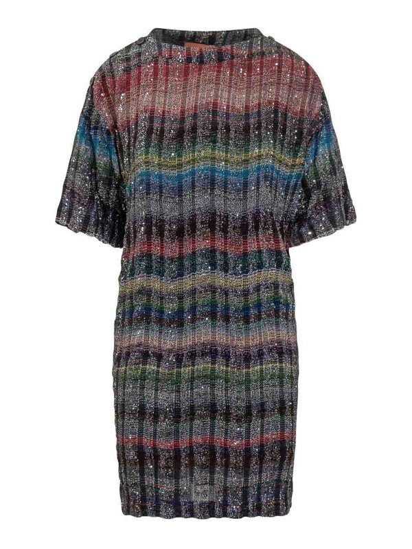 MISSONI: Vestidos cortos - Vestido Corto - Negro