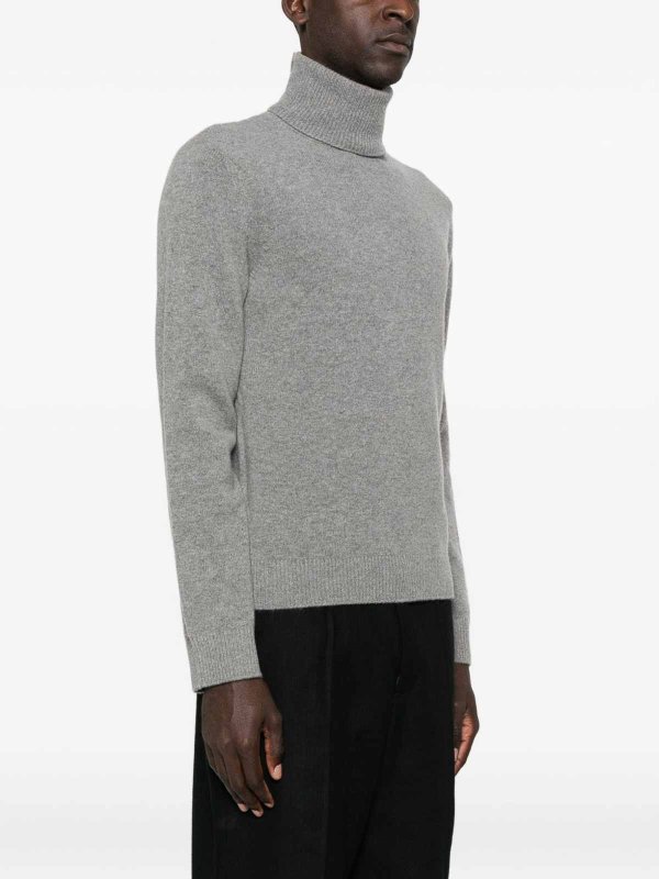 The Best Shops MM6 MAISON MARGIELA: crew necks - Roll-Neck Sweater