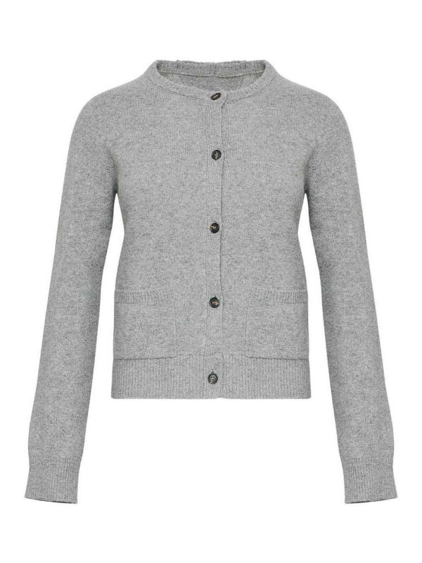 MM6 MAISON MARGIELA: Cardigans - Cardigan - Gris