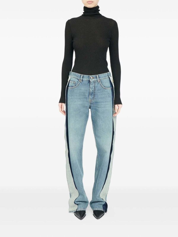MM6 MAISON MARGIELA: Straight Leg Jeans online - Straight Leg Jeans - Blau