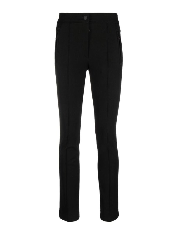 MONCLER: Pantalones casual - Pantalón Casual - Negro