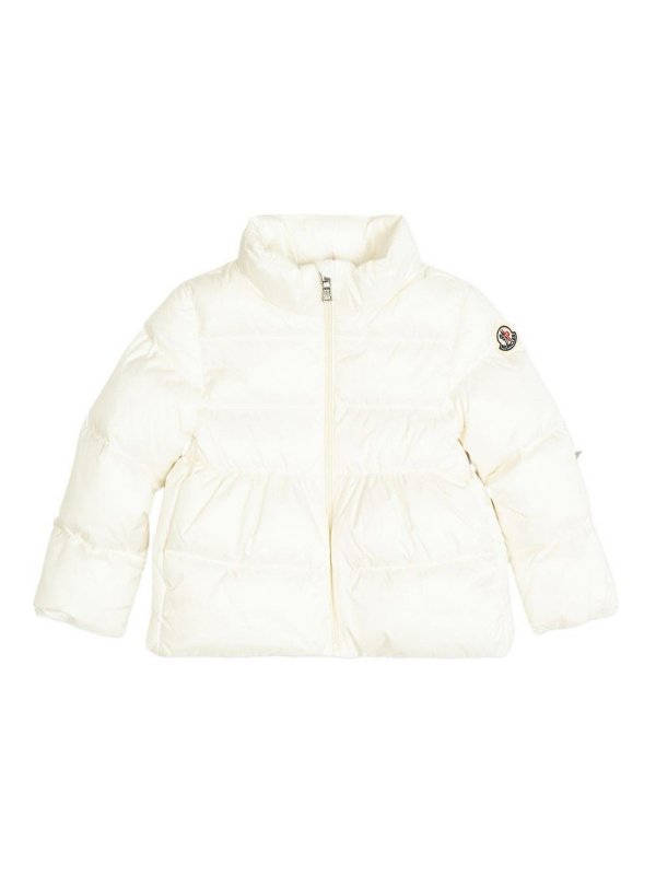 MONCLER JR: Vestes-rembourrees - Blouson Rembourré - Blanc