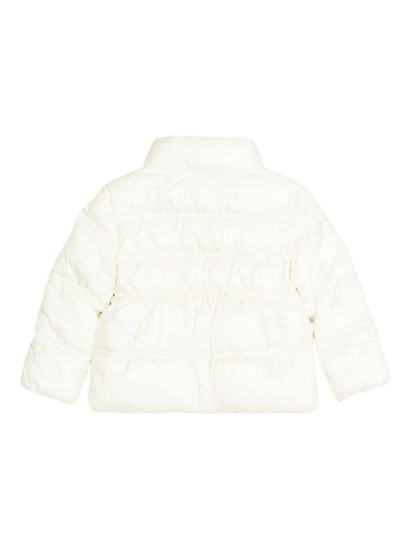 MONCLER JR: Vestes-rembourrees online - Blouson Rembourré - Blanc