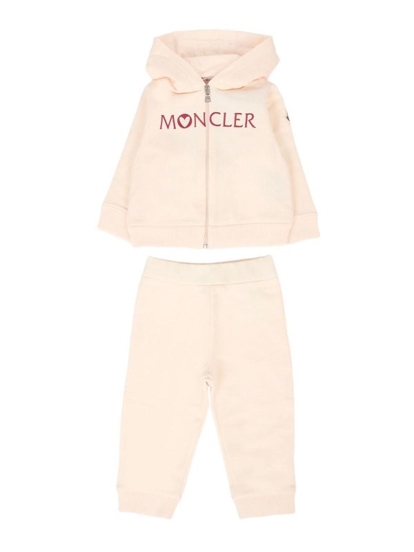 MONCLER JR: Tops & Tank tops - Tracksuit With Embroidered Logo (2 Pieces)