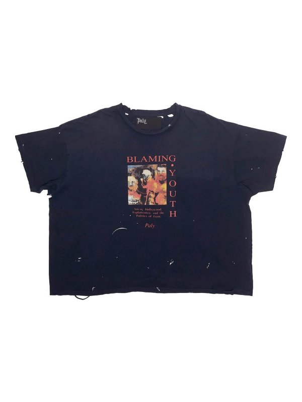 PALY: Tシャツ - Tシャツ - 黒