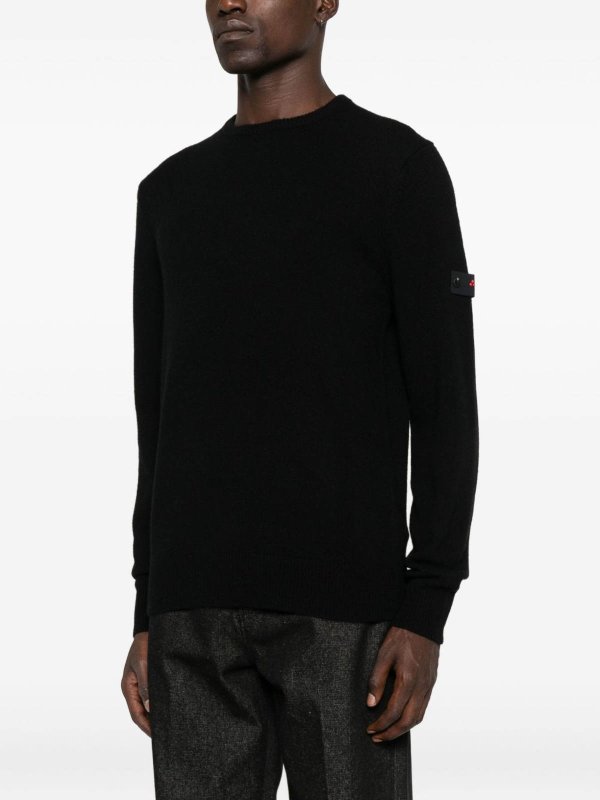 PEUTEREY buy online クルーネック - 黒