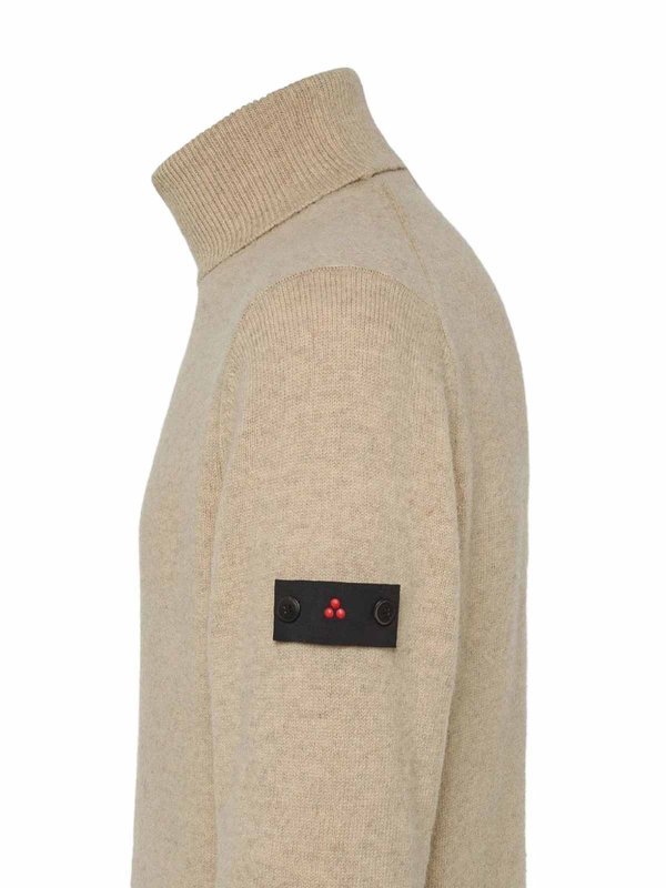 PEUTEREY: Cuellos altos y polos online - Suéter Con Cuello Alto - Beis