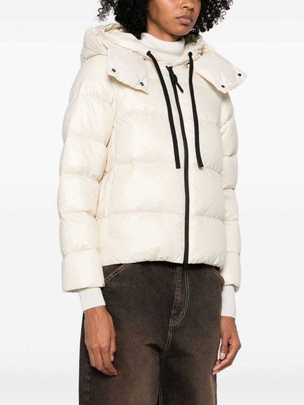 The Best Shops PEUTEREY: Chaquetas y Chaquetones acolchados - Chaqueta Alcochada - Blanco