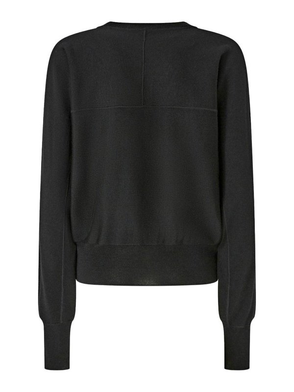 Pinko: crew necks online - Crewneck Sweater With Logo