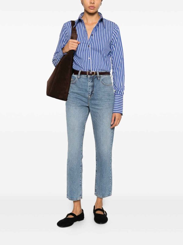 Pinko: shirts online - Striped Cathleen Shirt