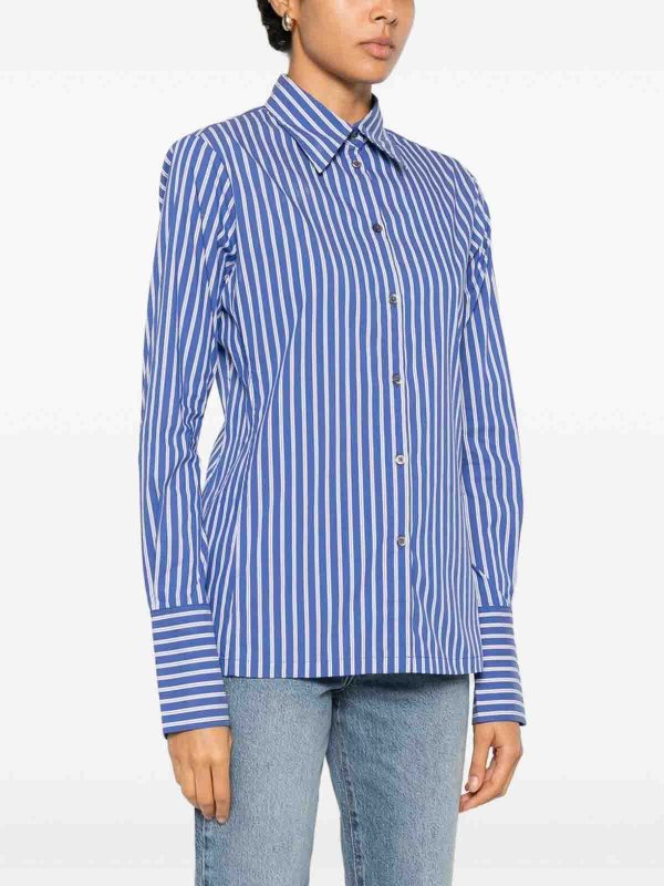 The Best Shops Pinko: shirts - Striped Cathleen Shirt