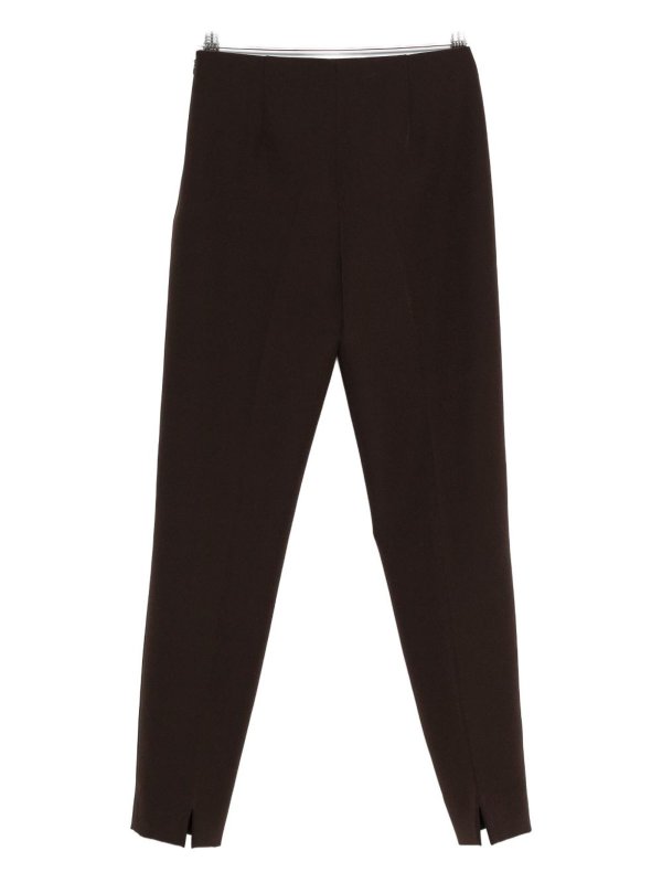 PT TORINO: casual trousers online - Trousers With Slit On The Hem