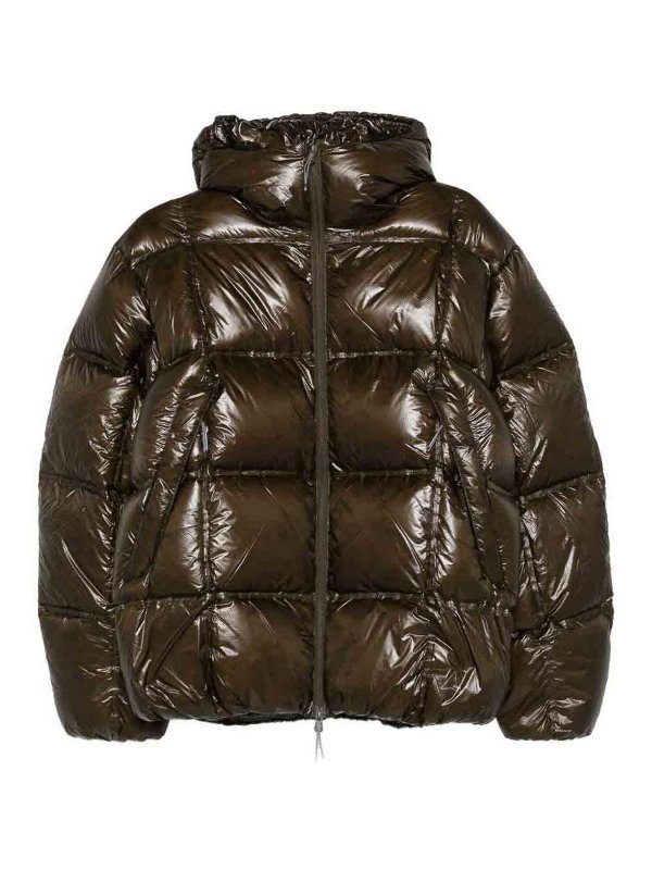 ROA: padded jackets - Quilted Jacket With Hood