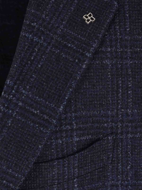 The Best Shops TAGLIATORE: blazers - Checked Blazer